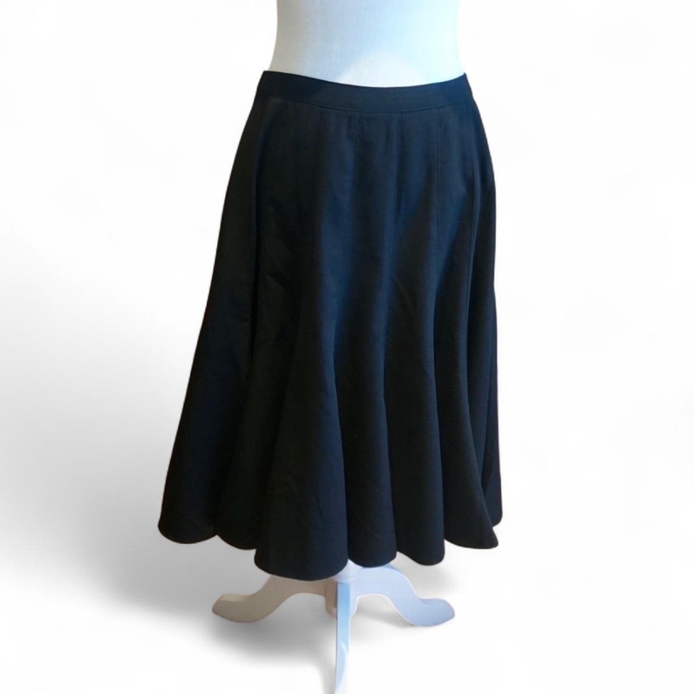 💚 INC INTERNATIONAL CONCEPTS Black Ruffle Skirt (12P)
